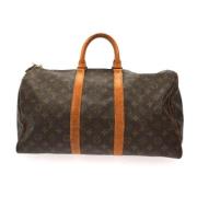 Louis Vuitton Vintage Pre-owned Canvas louis-vuitton-vskor Brown, Dam