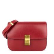 Celine Vintage Pre-owned Laeder celine-vskor Red, Dam