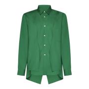 Comme des Garçons Gröna Skjortor Homme Plus Stil Green, Herr