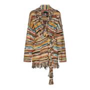 Alanui MultiColour Madurai Cardigan Sweaters Multicolor, Dam