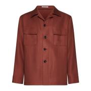 Tagliatore Field Jacket Coats Brown, Herr