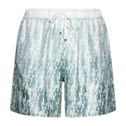 Amiri Snygga Shorts för Män Green, Herr