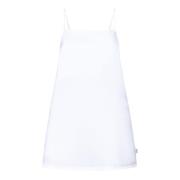 MM6 Maison Margiela Vit Ärmlös Topp White, Dam