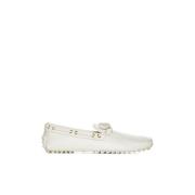 Car Shoe Ivory Platta Skor Beige, Herr