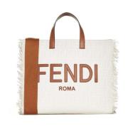 Fendi Stiliga Väskor Kollektion White, Herr