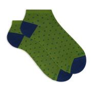 Gallo Kaktus Polka Dot Ankelsockor Green, Dam