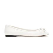 Jimmy Choo Ballerinas White, Dam