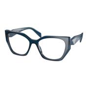 Prada Blue Eyewear Frames Blue, Unisex