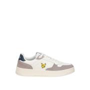 Lyle & Scott Vita Lädersneakers White, Herr