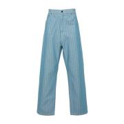 Carhartt Wip Herringbone Denim Tapered Fit Pant Blue, Herr