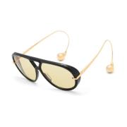 Bottega Veneta Bv1273S 003 Sunglasses Black, Dam