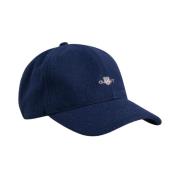 Gant Sportig Melton Shield Keps Blue, Herr