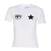 Chiara Ferragni Collection Vita T-shirts och Polos White, Dam