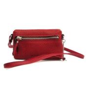 Burberry Vintage Pre-owned Laeder axelremsvskor Red, Dam