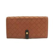 Bottega Veneta Vintage Pre-owned Laeder plnbcker Brown, Dam