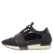 Balenciaga Vintage Pre-owned Tyg sneakers Black, Dam