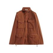 Aspesi Field Sobrecamisa Jacka Brown, Herr