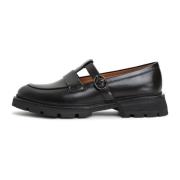 Cesare Gaspari Platform Loafers Marina Black, Dam