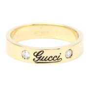 Gucci Vintage Pre-owned Guld ringar Yellow, Dam