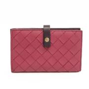 Bottega Veneta Vintage Pre-owned Laeder plnbcker Pink, Dam