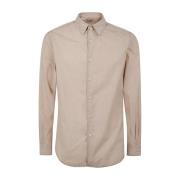 Aspesi Cocoa Comma Shirt Beige, Herr