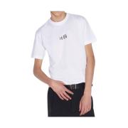 Dsquared2 Icon Mini Rund Hals T-shirt White, Herr