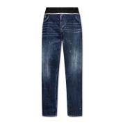 Dsquared2 Jeans gjorda av kombinerade material Blue, Herr