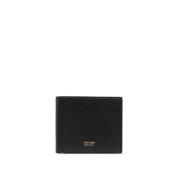 Tom Ford Klassisk Bifold Läder Plånbok Black, Herr