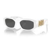 Versace Herr Solglasögon Nylon Poliamid Stil White, Herr