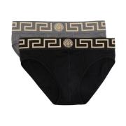 Versace Elastisk Midja Medusa Huvud Underkläder Set Multicolor, Herr