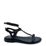 ASH Gladiatorstil Sandal Black, Dam