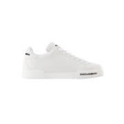 Dolce & Gabbana Laeder sneakers White, Herr