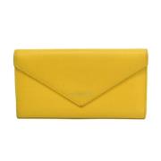 Balenciaga Vintage Pre-owned Laeder plnbcker Yellow, Dam