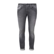 Dondup Grå Skinny Jeans Framstängning Gray, Herr