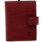 Louis Vuitton Vintage Pre-owned Laeder plnbcker Red, Dam