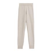 Rodebjer Kashmirullsblandade Byxor Beige, Dam