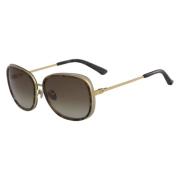 Calvin Klein Ck8575S-262 Solglasögon Brun Gradient Havana Brown, Dam