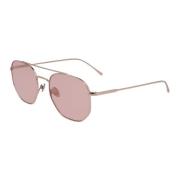 Lacoste Rosa Brons Flash Solglasögon Pink, Dam