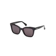 Max Mara Lee2-01A Solglasögon i blank svart Black, Dam