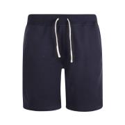 Ralph Lauren Bomullsblandningsshorts med Polo Pony-motiv Blue, Herr