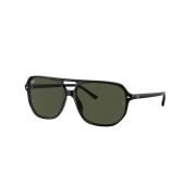 Ray-Ban Klassiska Svart Gröna Solglasögon Black, Unisex