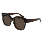 Stella McCartney Brun Havana Solglasögon Sc0041S-004 Brown, Dam