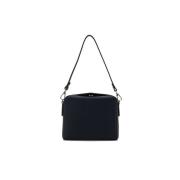 Pourchet Paris Rektangulär Magnetisk Crossbody-väska Blue, Dam