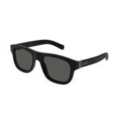 Gucci Svart Grå Solglasögon Gg1509S 001 Black, Herr