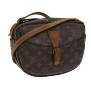 Louis Vuitton Vintage Pre-owned Canvas axelremsvskor Brown, Dam