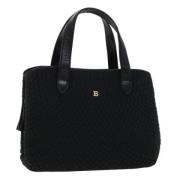 Bally Pre-owned Pre-owned Nylon axelremsvskor Black, Dam