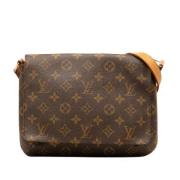 Louis Vuitton Vintage Pre-owned Canvas louis-vuitton-vskor Brown, Dam