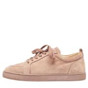 Christian Louboutin Pre-owned Pre-owned Mocka sneakers Beige, Herr