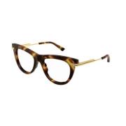 Bottega Veneta Stiliga Havana Solglasögon Brown, Unisex