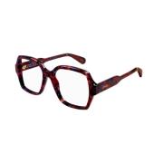 Chloé Burgundy Solglasögon Modell Ch0155O Brown, Unisex